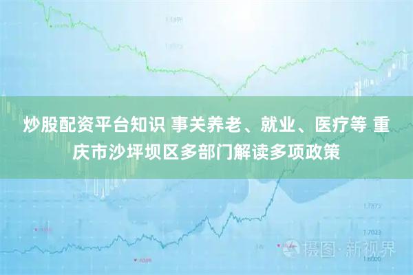 炒股配资平台知识 事关养老、就业、医疗等 重庆市沙坪坝区多部门解读多项政策